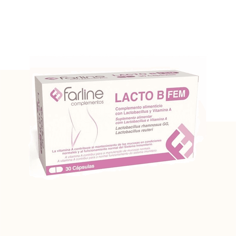 Farline Complementos Lacto B Fem 30 cápsulas